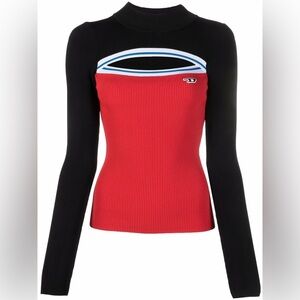 DIESEL Cut Out Knitted Top